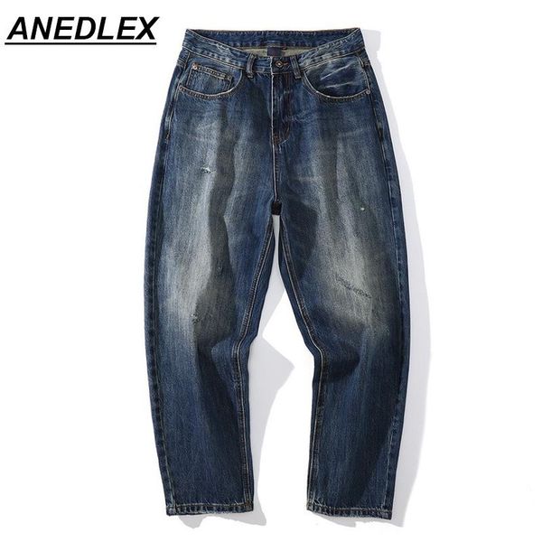 men's jeans blue denim trousers vintage wide leg pants men women harbour wind straight long high waist casual loose 2021 autumn
men's jeans blue denim trousers vintage wide leg pants men women harbour wind straight long high waist casual loose 2021 autumn