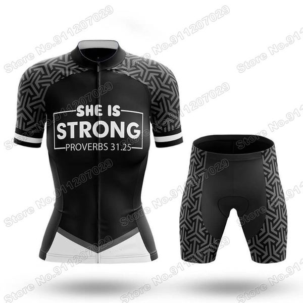 she is strong women 2021 cycling jersey set summer clothing road bike shirts suit bicycle bib shorts mtb wear maillot ropa racing sets, Black;blue
she is strong women 2021 cycling jersey set summer clothing road bike shirts suit bicycle bib shorts mtb wear maillot ropa racing sets, Black;blue