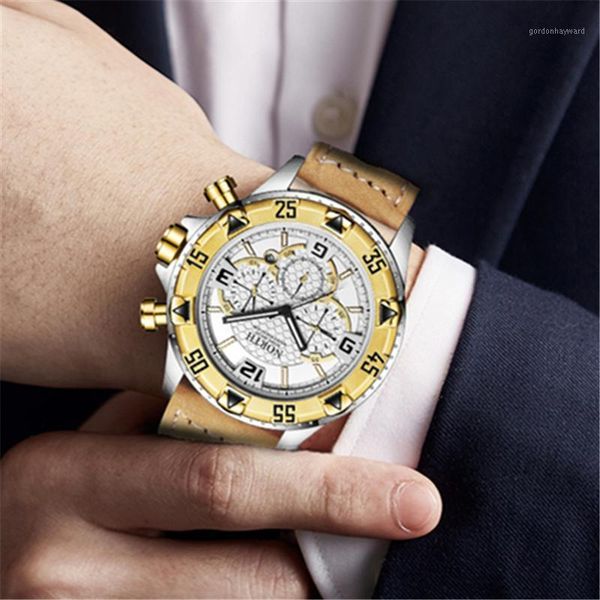 men fashion leather watch business quartz watches chronograph sport casual military relogio masculino wristwatches, Slivery;brown
men fashion leather watch business quartz watches chronograph sport casual military relogio masculino wristwatches, Slivery;brown