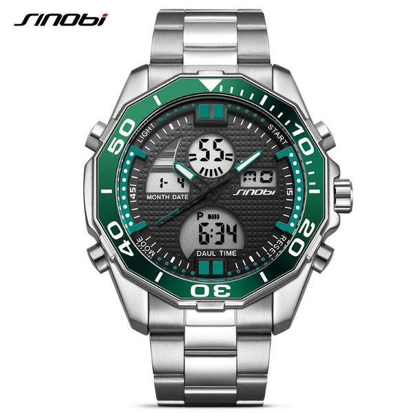brand mens watches fashion casual sport wristwatch dual digital movt clock military electric time relogio masculino wristwatches, Slivery;brown
brand mens watches fashion casual sport wristwatch dual digital movt clock military electric time relogio masculino wristwatches, Slivery;brown