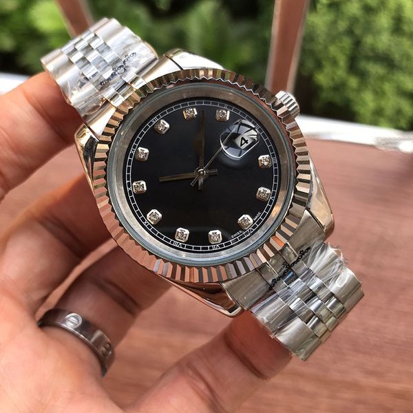 business watches for men automatic mechanical watch 41mm scratch resistant glass stainless steel strap fashion wristwatch waterproof design, Slivery;brown
business watches for men automatic mechanical watch 41mm scratch resistant glass stainless steel strap fashion wristwatch waterproof design, Slivery;brown