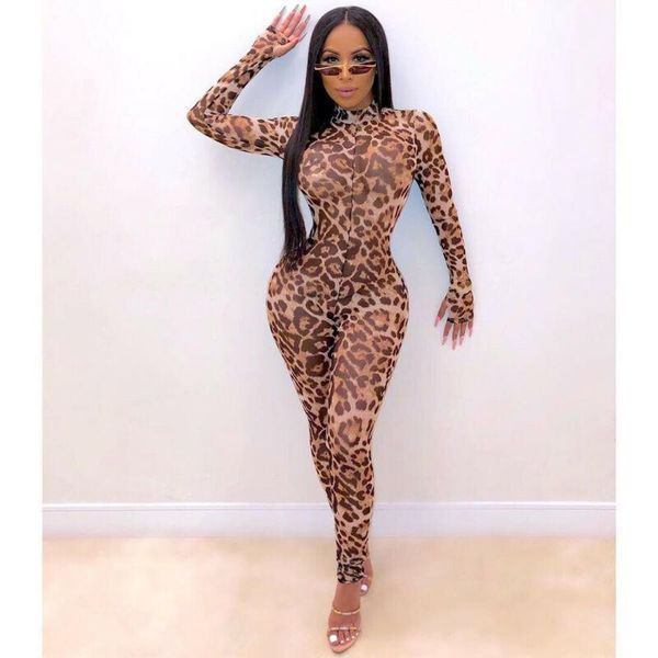 women's jumpsuits & rompers long sleeve leopard mesh clubwear party playsuit casual jumpsuit romper 2021 fashion, Black;white
women's jumpsuits & rompers long sleeve leopard mesh clubwear party playsuit casual jumpsuit romper 2021 fashion, Black;white