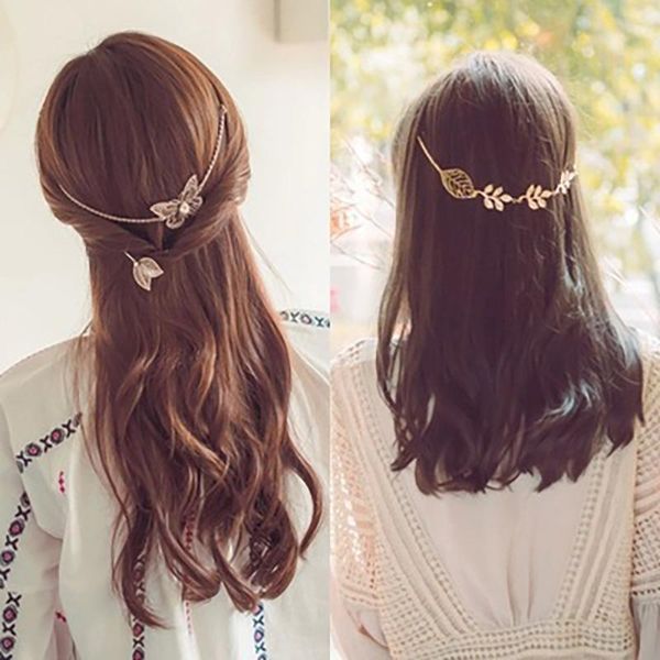 hair clips & barrettes gold leaf women girls christmas accessories ladies bridal wedding headwear birthday valentines present, Golden;silver
hair clips & barrettes gold leaf women girls christmas accessories ladies bridal wedding headwear birthday valentines present, Golden;silver
