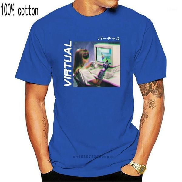 men's t-shirts vaporwave 90s glitch vhs aesthetic virtual t-shirt cool tee shirt, White;black
men's t-shirts vaporwave 90s glitch vhs aesthetic virtual t-shirt cool tee shirt, White;black