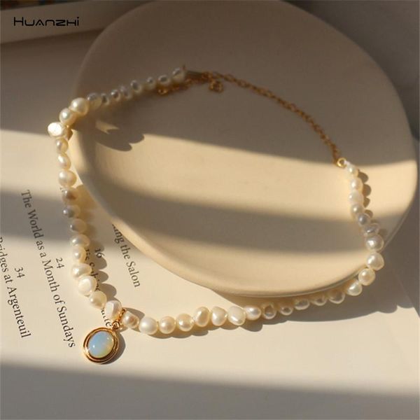chains 2021 baroque freshwater natural pearl moonstone pendant necklace geometric irregular for women girls party jewelry, Silver
chains 2021 baroque freshwater natural pearl moonstone pendant necklace geometric irregular for women girls party jewelry, Silver