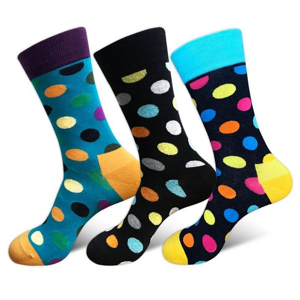 european and american trendy brand socks wholesale polka dot cotton men's personalized stockings, Black
european and american trendy brand socks wholesale polka dot cotton men's personalized stockings, Black