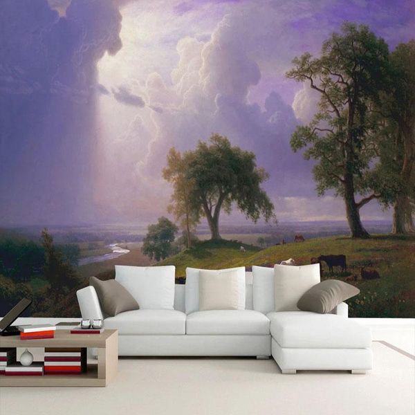 wallpapers custom 3d mural wallpaper european style landscape oil painting purple sky scenery living room dining papel de parede
wallpapers custom 3d mural wallpaper european style landscape oil painting purple sky scenery living room dining papel de parede