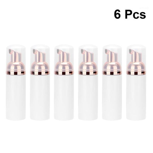 storage bottles & jars 6pcs creative 50ml pump bottle dispenser home travel bubble making (white, golden head)
storage bottles & jars 6pcs creative 50ml pump bottle dispenser home travel bubble making (white, golden head)