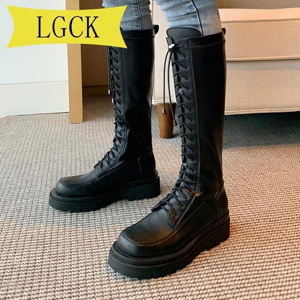 boots plus size 34-40 brand design female high platform fashion genuine leather punk heels women cosplay shoes woman1, Black
boots plus size 34-40 brand design female high platform fashion genuine leather punk heels women cosplay shoes woman1, Black
