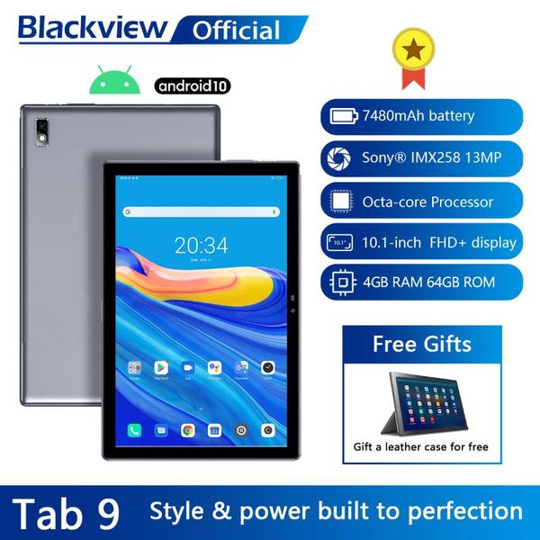 blackview tab 9 10.1" android 10 tablet 1920x1200 octa core 4gb ram 64gb rom 4g network 13mp rear camera 6580mah tablets pc
blackview tab 9 10.1" android 10 tablet 1920x1200 octa core 4gb ram 64gb rom 4g network 13mp rear camera 6580mah tablets pc