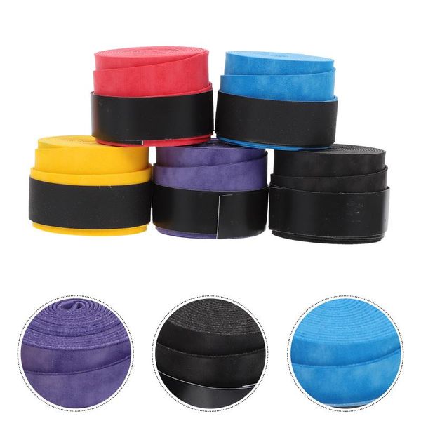 sweatband 5pcs tennis hand grips tape outdoor sports racket accessories, Yellow;black
sweatband 5pcs tennis hand grips tape outdoor sports racket accessories, Yellow;black