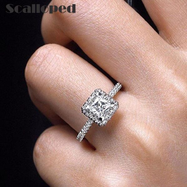 wedding rings scalloped square sparkling zircon for women 2021 luxurious exquisite engagement party jewelry anillos, Slivery;golden
wedding rings scalloped square sparkling zircon for women 2021 luxurious exquisite engagement party jewelry anillos, Slivery;golden
