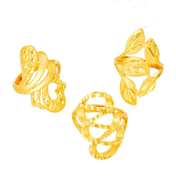 wedding rings fashion multilayer leaf gold women's ring 3d hard sandblasting party noble bride, Slivery;golden
wedding rings fashion multilayer leaf gold women's ring 3d hard sandblasting party noble bride, Slivery;golden