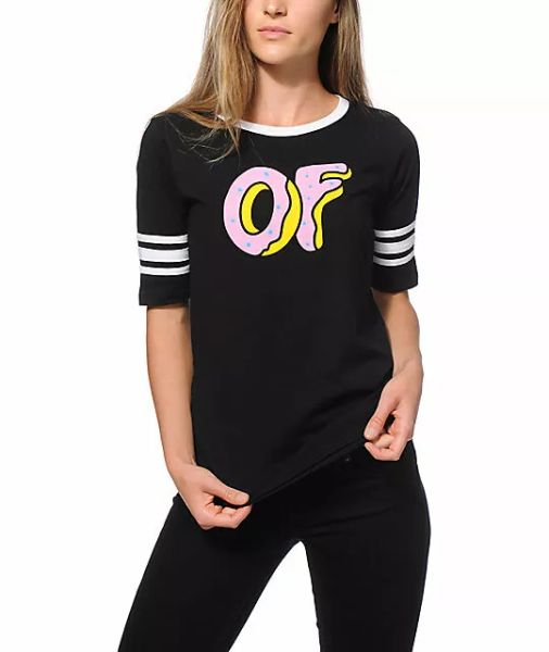 odd future ofwgkta of donut hockey stripe girls t-shirt nwt 100% authentic, White;black
odd future ofwgkta of donut hockey stripe girls t-shirt nwt 100% authentic, White;black