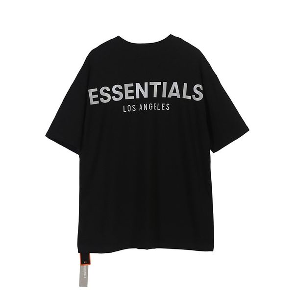 los angeles limited feel of god essentials 6th fog double line 3m reflective t-shirt short sleeve, White;black
los angeles limited feel of god essentials 6th fog double line 3m reflective t-shirt short sleeve, White;black