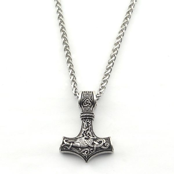 drop shipping one piece new fashion vintage norse viking thor's hammer mjolnir pendant necklace for men, Black
drop shipping one piece new fashion vintage norse viking thor's hammer mjolnir pendant necklace for men, Black