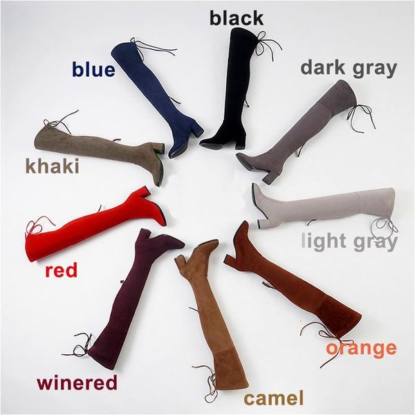 boots wetkiss est model lady over the knee zipper stretch fabric long thick high heel woman shoes winter big size 43 tj80, Black 
boots wetkiss est model lady over the knee zipper stretch fabric long thick high heel woman shoes winter big size 43 tj80, Black