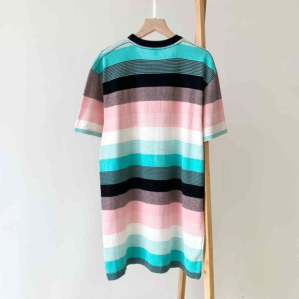 sweater college style summer color contrast stripes short-sleeved lightweight mid-length pullover women's wa2z, White;black
sweater college style summer color contrast stripes short-sleeved lightweight mid-length pullover women's wa2z, White;black