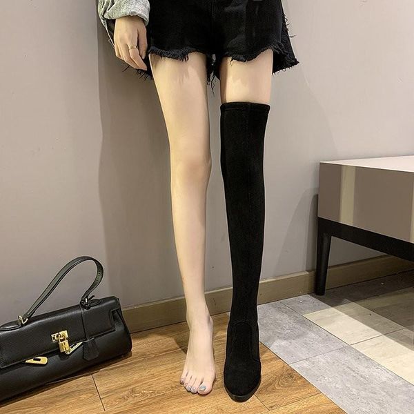 boots women's fashion over the knee square heel thigh zipper autumn and winter shoes, Black
boots women's fashion over the knee square heel thigh zipper autumn and winter shoes, Black