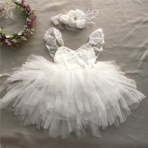 girl's dresses 2022 born baby party dress for flower girls lace white wedding clothes toddler 1 year birthday tutu outfit headband 2pcs, Red;yellow
girl's dresses 2022 born baby party dress for flower girls lace white wedding clothes toddler 1 year birthday tutu outfit headband 2pcs, Red;yellow