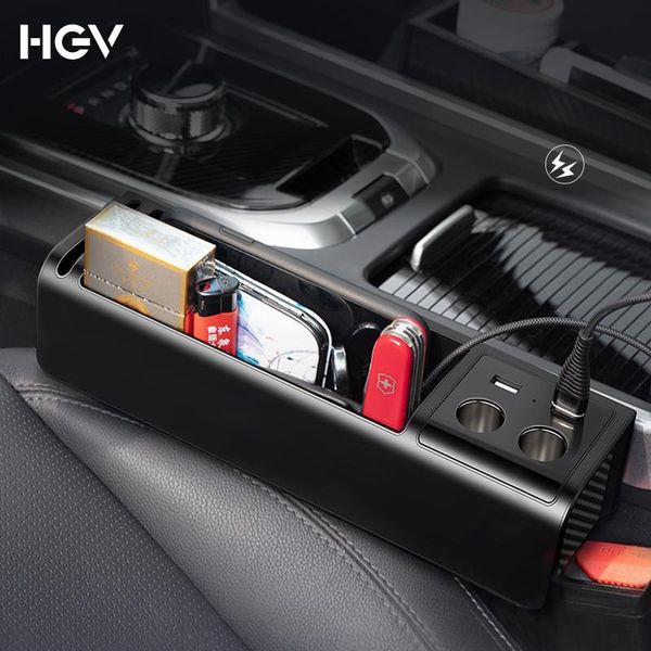 car organizer seat metal auto storage box pocket accessories with dual usb ports for card phone holder gadgets
car organizer seat metal auto storage box pocket accessories with dual usb ports for card phone holder gadgets