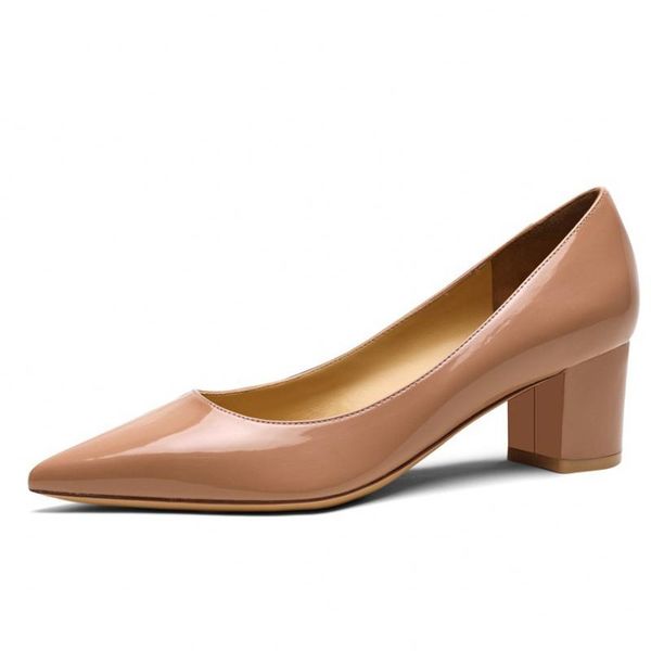 dress shoes elegant genuine sheepskin leather pumps woman thick high heels solid pointed toe office lady classic women m0087, Black
dress shoes elegant genuine sheepskin leather pumps woman thick high heels solid pointed toe office lady classic women m0087, Black