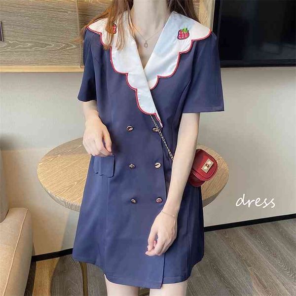 4xl large strawberry embroidered suit dress women's summer double breasted mini skirt sale 210520, Black;gray
4xl large strawberry embroidered suit dress women's summer double breasted mini skirt sale 210520, Black;gray