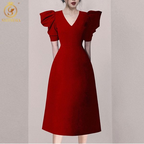 casual dresses vintage elegant sleeve midi long women's temperament v-neck summer es vestidos pdzv, Black;gray
casual dresses vintage elegant sleeve midi long women's temperament v-neck summer es vestidos pdzv, Black;gray