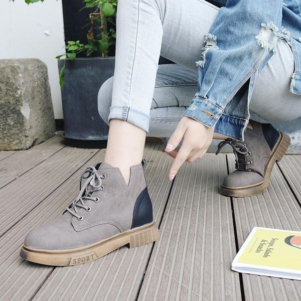 boots patchwork lace up thick bottom ankle for women shoes woman vogue autumn chunky sneakers winter platform, Black
boots patchwork lace up thick bottom ankle for women shoes woman vogue autumn chunky sneakers winter platform, Black