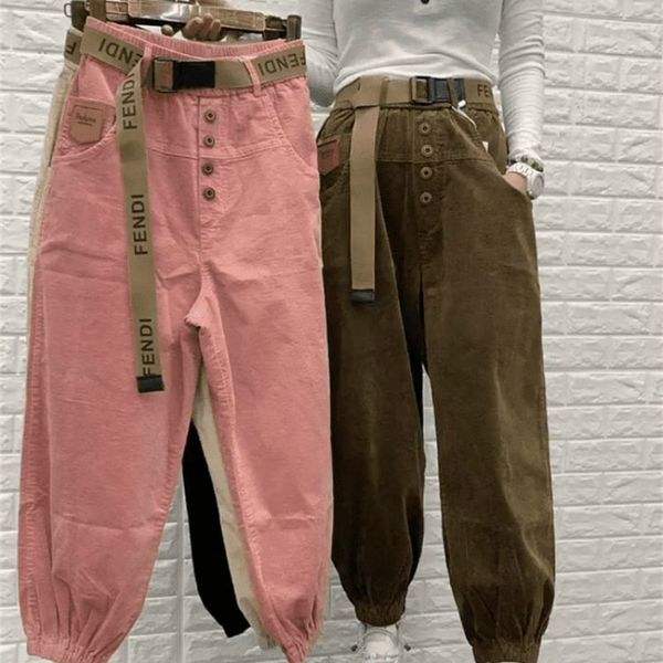 women's jeans autumn /winter corduroy woman pants high waist trousers casual plus size harem wide leg ankle-length 4f0l, Blue
women's jeans autumn /winter corduroy woman pants high waist trousers casual plus size harem wide leg ankle-length 4f0l, Blue