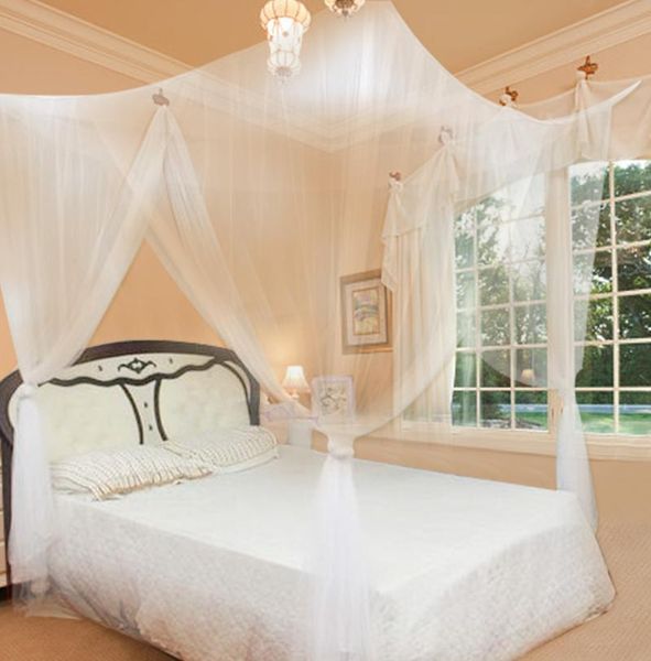 mosquito net european style large double bed gauze 4 corner post bedroom decoration romantic hanging valance
mosquito net european style large double bed gauze 4 corner post bedroom decoration romantic hanging valance