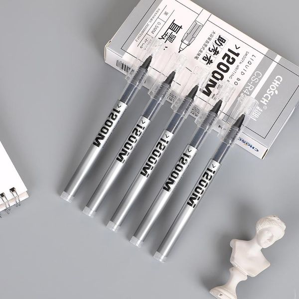 gel pens 1 pcs 0.5mm business black ink straight liquid penink artistic font creative high-quality neutral pen school office supplies
gel pens 1 pcs 0.5mm business black ink straight liquid penink artistic font creative high-quality neutral pen school office supplies