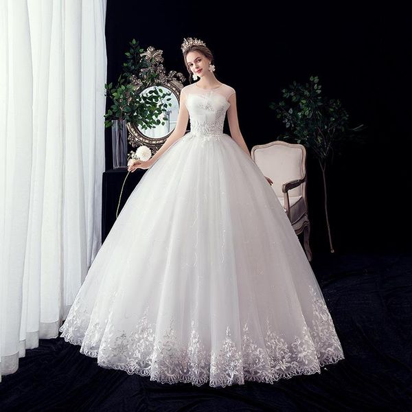 other wedding dresses gryffon dress elegant o-neck bridal ball gown princess luxury vestido de noiva plus size gowns, White
other wedding dresses gryffon dress elegant o-neck bridal ball gown princess luxury vestido de noiva plus size gowns, White
