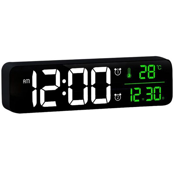 other clocks & accessories 1pc practical clock battery alam inductive bedside night light alarm
