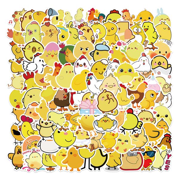 100pcs/set little yellow chicken stickers graffiti wall lapsuitcase skateboard guitar waterproof sticker
100pcs/set little yellow chicken stickers graffiti wall lapsuitcase skateboard guitar waterproof sticker