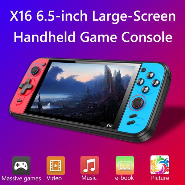 8g/8g+32g portable 6.5 inch large screen gba fc nes games handheld retro players game
8g/8g+32g portable 6.5 inch large screen gba fc nes games handheld retro players game