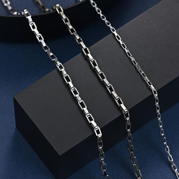 stainless steel chains necklaces single chain box small hipster simple necklace, Silver
stainless steel chains necklaces single chain box small hipster simple necklace, Silver