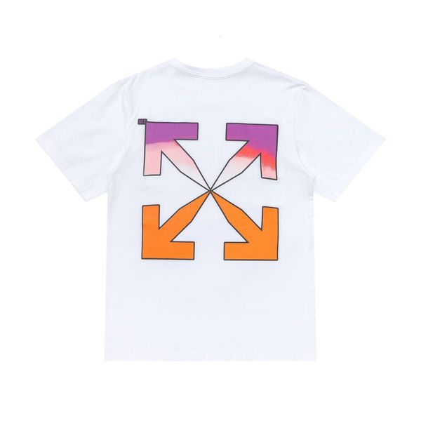 new spring 2021 / summer off front and back gradient pattern short sleeve t-shirt for men women, White;black
new spring 2021 / summer off front and back gradient pattern short sleeve t-shirt for men women, White;black