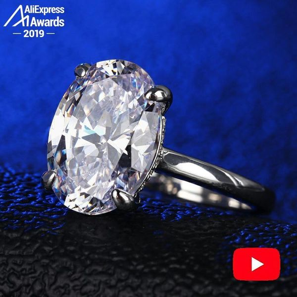 cluster rings oval cut 14*10mm s925 sterling silver ring sona diamond luxury fine unique style love wedding engagement, Golden;silver
cluster rings oval cut 14*10mm s925 sterling silver ring sona diamond luxury fine unique style love wedding engagement, Golden;silver