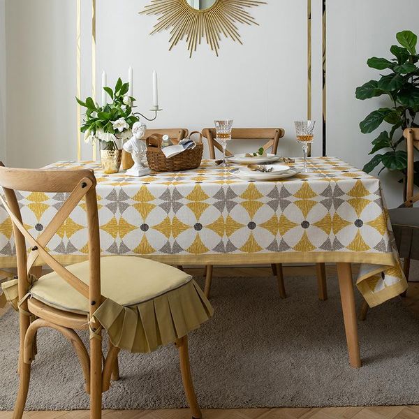 table cloth 1pc yellow color tablecloth thick rectangle covers living room restaurant decor cotton linen 140*180/140*220cm
table cloth 1pc yellow color tablecloth thick rectangle covers living room restaurant decor cotton linen 140*180/140*220cm