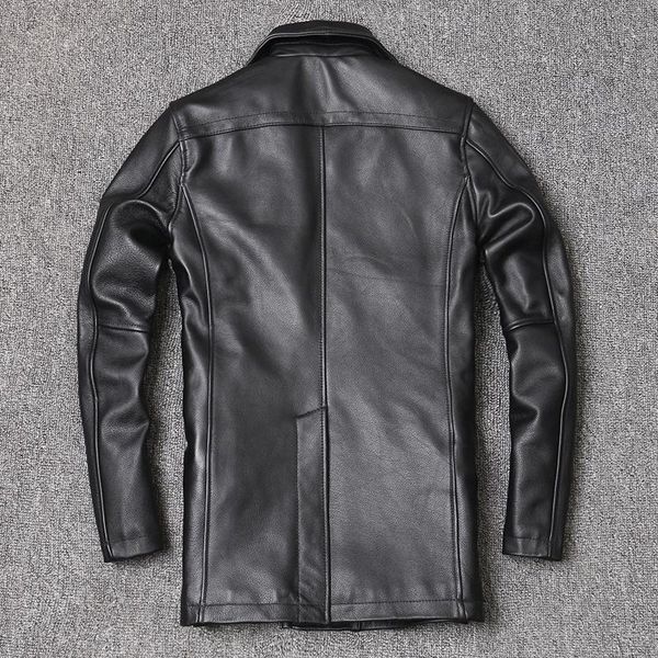 men's leather & faux 2021 black long casual style genuine jacket men double breasted large size 5xl real natural cowhide autumn pea coa
men's leather & faux 2021 black long casual style genuine jacket men double breasted large size 5xl real natural cowhide autumn pea coa