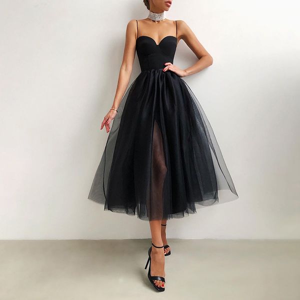 2021 fashion elegant sheer mesh long dress spaghetti strap midi party dress 210320, Black;gray
2021 fashion elegant sheer mesh long dress spaghetti strap midi party dress 210320, Black;gray