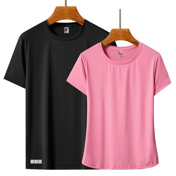 summer new couple quick-drying exercise short sleeves mens and womens outdoor leisure ice silk t-shirt running workout t-shirt, Black;yellow
summer new couple quick-drying exercise short sleeves mens and womens outdoor leisure ice silk t-shirt running workout t-shirt, Black;yellow