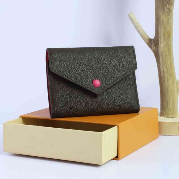 wallets luxury designer women's credit card folding cute coin purse holder bill with box v4ab, Red;black
wallets luxury designer women's credit card folding cute coin purse holder bill with box v4ab, Red;black