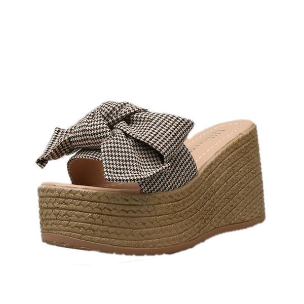 women's sandals sweet bow plaid fabric comfortable open toe platform wedge with muffin summer listing, Black
women's sandals sweet bow plaid fabric comfortable open toe platform wedge with muffin summer listing, Black