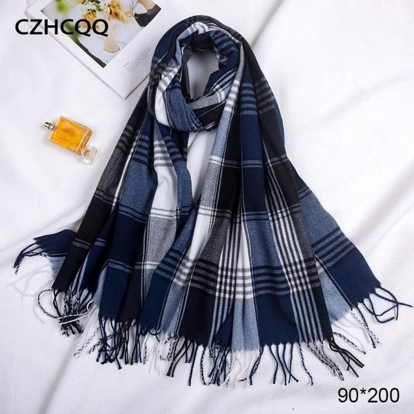 scarves long winter cashmere scarf women shawl foulard femme neck pashmina stoles wool hijab warm plaid blanket 2021, Blue;gray
scarves long winter cashmere scarf women shawl foulard femme neck pashmina stoles wool hijab warm plaid blanket 2021, Blue;gray