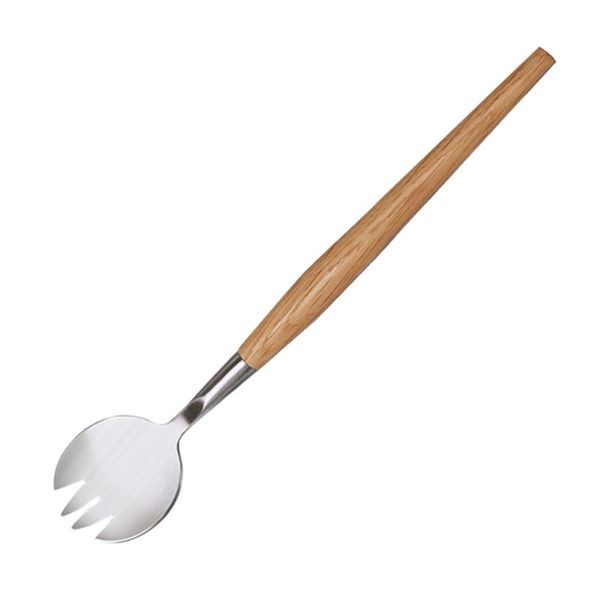 stainless steel salad fork wooden handle multifunctional tableware serving for home daily use forks
stainless steel salad fork wooden handle multifunctional tableware serving for home daily use forks