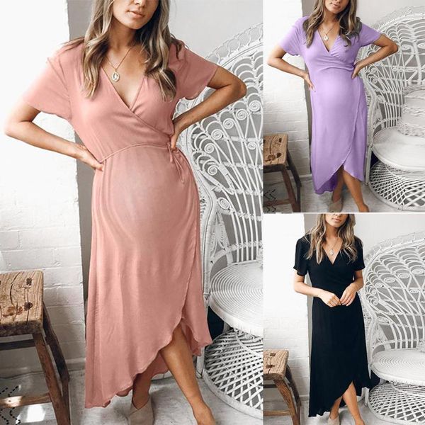 maternity dresses women's elegant fashion short sleeve v neck summer pregnancy ropa premama embarazadas robe grossesse, White
maternity dresses women's elegant fashion short sleeve v neck summer pregnancy ropa premama embarazadas robe grossesse, White