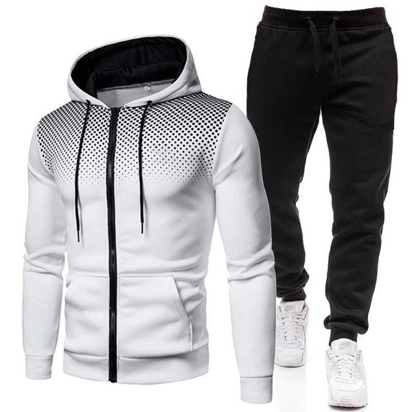 men's tracksuits style suits sportswear hoodies + pants zipper jogging sports, Gray
men's tracksuits style suits sportswear hoodies + pants zipper jogging sports, Gray
