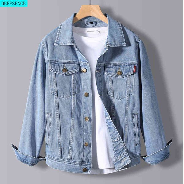 2021 Spring New Men's Denim Male Korean Version of The Trend Handsome Outer Cloth Student et Men, Black
2021 Spring New Men's Denim Male Korean Version of The Trend Handsome Outer Cloth Student et Men, Black